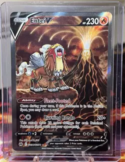 Pokemon TCG Crown Zenith - Entei V - Galarian Gallery #GG36/GG70 - ULTRA RARE - Image 2