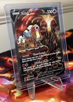 Pokemon TCG Crown Zenith - Entei V - Galarian Gallery #GG36/GG70 - ULTRA RARE - Image 5