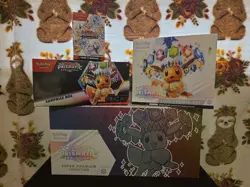 Pokemon Prismatic Evolutions Lot - SPC, ETB, Suprise Box & Booster Bundle Sealed - Image 1