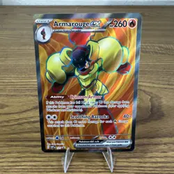 Armarouge ex 125 Full Art Ultra Rare Pokemon SVP Black Star Promo LP - Image 1