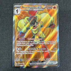 Armarouge ex 125 Full Art Ultra Rare Pokemon SVP Black Star Promo LP - Image 3