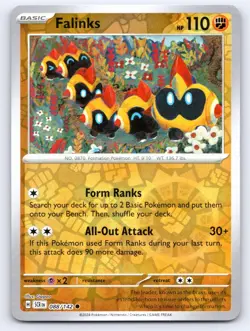 2024 POKEMON FALINKS STELLAR CROWN 88/142 REVERSE HOLO COMMON NM A1714 FREE S&H - Image 1