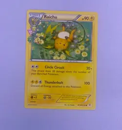 Pokemon TCG: Generations Radiant Collection (RC9/RC32) Raichu Common 2016 (NM-) - Image 1