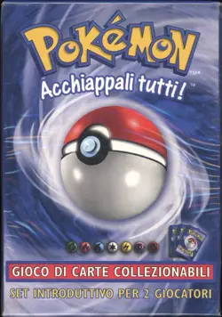 2000 Pokemon ITALIAN 1st Edition Base Set Machamp Set Introduttivo Deck SEALED - Image 1