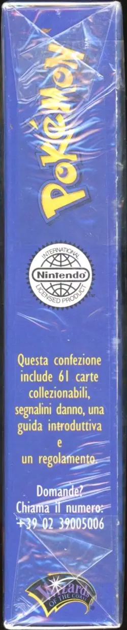 2000 Pokemon ITALIAN 1st Edition Base Set Machamp Set Introduttivo Deck SEALED - Image 3
