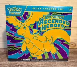 Pokemon Mega Evolution Ascended Heroes ETB Elite Trainer Box New Sealed! - Image 1