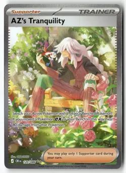 AZ's Tranquility 120/086 Holo Special Illustration Rare Chaos Rising Pokemon NM - Image 1