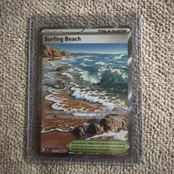 Surfing Beach 114/086 Pokemon Chaos Rising - Image 1