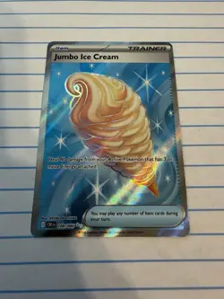 Jumbo Ice Cream 109/086 Me04: Chaos Rising Holo Pokemon - Image 1