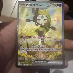 Meloetta Ex 167/086 Pokemon Black Bolt - Image 1