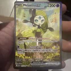 Meloetta Ex 167/086 Pokemon Black Bolt - Image 2