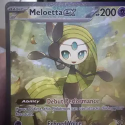Meloetta Ex 167/086 Pokemon Black Bolt - Image 3
