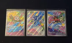 Alola Gen 7 Starters First Partner Illustration Collection Promos Pokemon 1 NM - Image 1