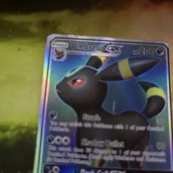 Pokemon Umbreon GX Sun and Moon 142/149 Ultra Rare Full Art NM - Image 4