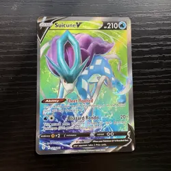 Pokemon Suicune V 173/203 Evolving Skies Full Art Holo Ultra Rare ENG 210HP - Image 1