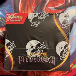 Pokemon Mega Evolution Pitch Black Booster Box Factory Sealed - Image 1