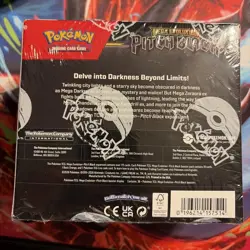 Pokemon Mega Evolution Pitch Black Booster Box Factory Sealed - Image 2