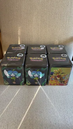 Pokemon Tcg Stacking Tins (6-pack) NEW/SEALED - Image 1