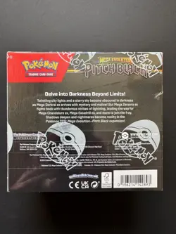 Pokemon TCG - Mega Evolution - Pitch Black - Booster Box - New & Sealed - Image 3