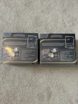 2x Pokemon Centre Elite Trainer Box Pitch Black ETB New & Sealed - Image 2