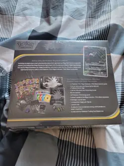 Pokemon Mega Evolution Pitch Black - POKEMON CENTER ETB X1 Factory Sealed Box - Image 5