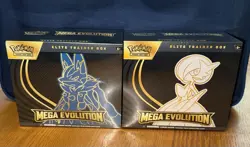 Pokemon TCG Mega Evolution Elite Trainer Box - ETB Set - LOT of (2) NEW - Sealed - Image 1