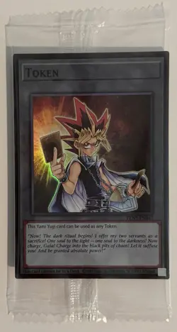 Yu-Gi-Oh! Yami Yugi Token TKN5-EN047 Chaos Origins Factory Sealed Promo NM - Image 1