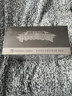 NEW Pokemon Center Mega Evolution Pitch Black Elite Trainer Box ( SEALED ) - Image 4
