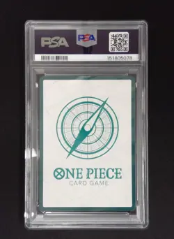 2024 One Piece Japanese PRB01 Oden Gold DON CARD PSA 10 - Image 2