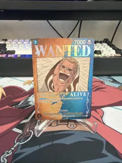 Donquixote Doflamingo Wanted Poster OP03 SR Pillars of Strength NM One Piece EN - Image 1