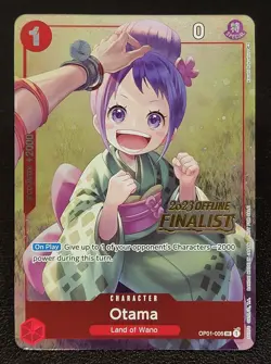 One Piece 2023 Otama Offline Finalist OP01-006 UC Near Mint NM - Image 1