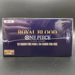 Royal Blood Booster Box OP10 One Piece Factory Sealed Bandai Namco English TCG - Image 5