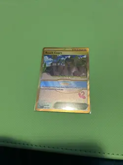 Pokemon Beach Court 263/182 Paradox Rift Scarlet & Violet Hyper Rare NM - Image 1