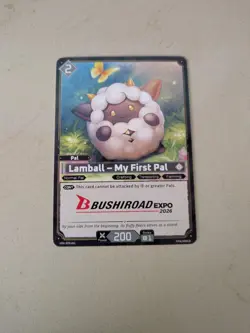 Anime Expo 2026 Palworld Official Card Game Lamball Promo AX Exclusive Bushiroad - Image 1