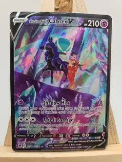 Pokemon Shadow Rider Calyrex V Astrial Radiance TG17 LP - Image 1