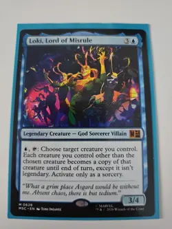 Loki, Lord of Misrule Commander: Marvel Super Heroes Regular MTG - Image 1