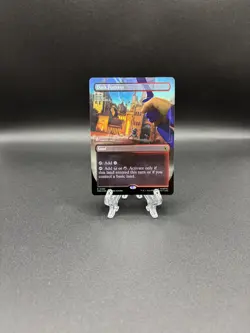 MTG Dark Fortress 0380 (Borderless) Marvel Super Heroes Foil - Image 1