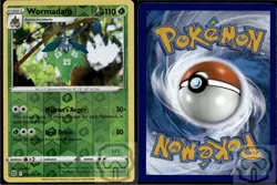 Wormadam 010/172 R (Yuka Morii) Brilliant Stars Pokemon Reverse Holo NM/M - Image 2