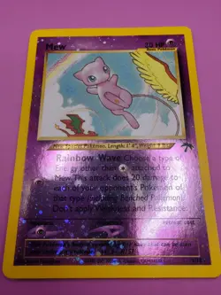 Pokemon TCG Mew 1/18 Southern Islands Promo Reverse Holo LP - Image 3