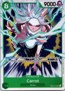 Carrot EB04-013 Super Rare The Azure Sea's Seven One Piece Foil Near Mint - Image 1