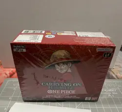 One Piece TCG: Carrying on His Will Booster Box (OP-13) Sealed New English - Image 1