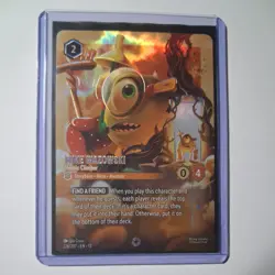 Disney Lorcana Mike Wazowski Heroic Climber Enchanted Attack of the Vine - Image 1