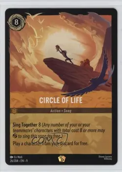 2025 Disney Lorcana - Fabled 9 Circle of Life #26 - Image 1