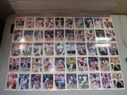 50 Card Lot 1990 Leaf All Big Names Stars/Superstars NM-Mint Sosa, Thomas RC - Image 2