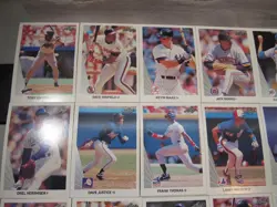 50 Card Lot 1990 Leaf All Big Names Stars/Superstars NM-Mint Sosa, Thomas RC - Image 3