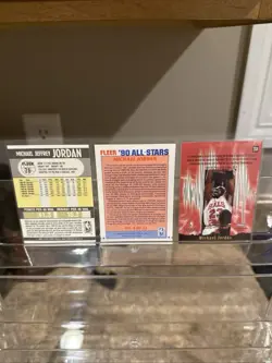Lot Of 3 Michael Jordan Cards. Fleer 90, Fleer 90 All Star, And 96 Skybox Cards - Image 2