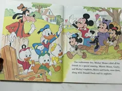 Lot 3 Little Golden Books Mickey Mouse Disney HC Halloween Contest Surprise - Image 3
