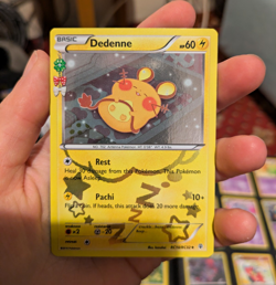 Pokemon TCG Dedenne Holo Uncommon RC10/RC32 Generations RC HP60 2016 EN - Image 1