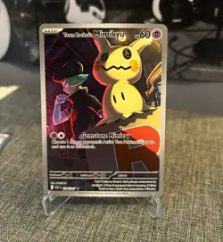 Pokemon TCG Team Rocket's Mimikyu 238/217 IR Ascended Hero’s - Image 1