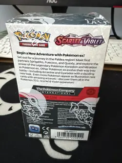 Pokemon TCG Scarlet and Violet Base Set Half Booster Box, 18 Boosters, Sealed - Image 2